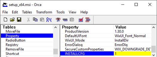Screenshot showing Orca