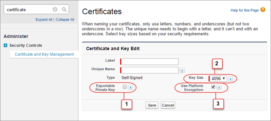 Salesforce Certificates